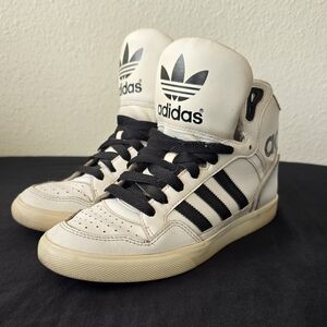 Adidas High-Top Sneakers in White 6.5